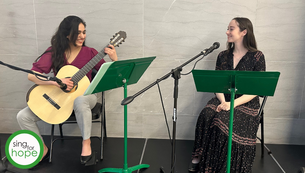 Arbor Duo, featuring soprano Marisa Karchin and classical guitarist Dr. Alberta Khoury