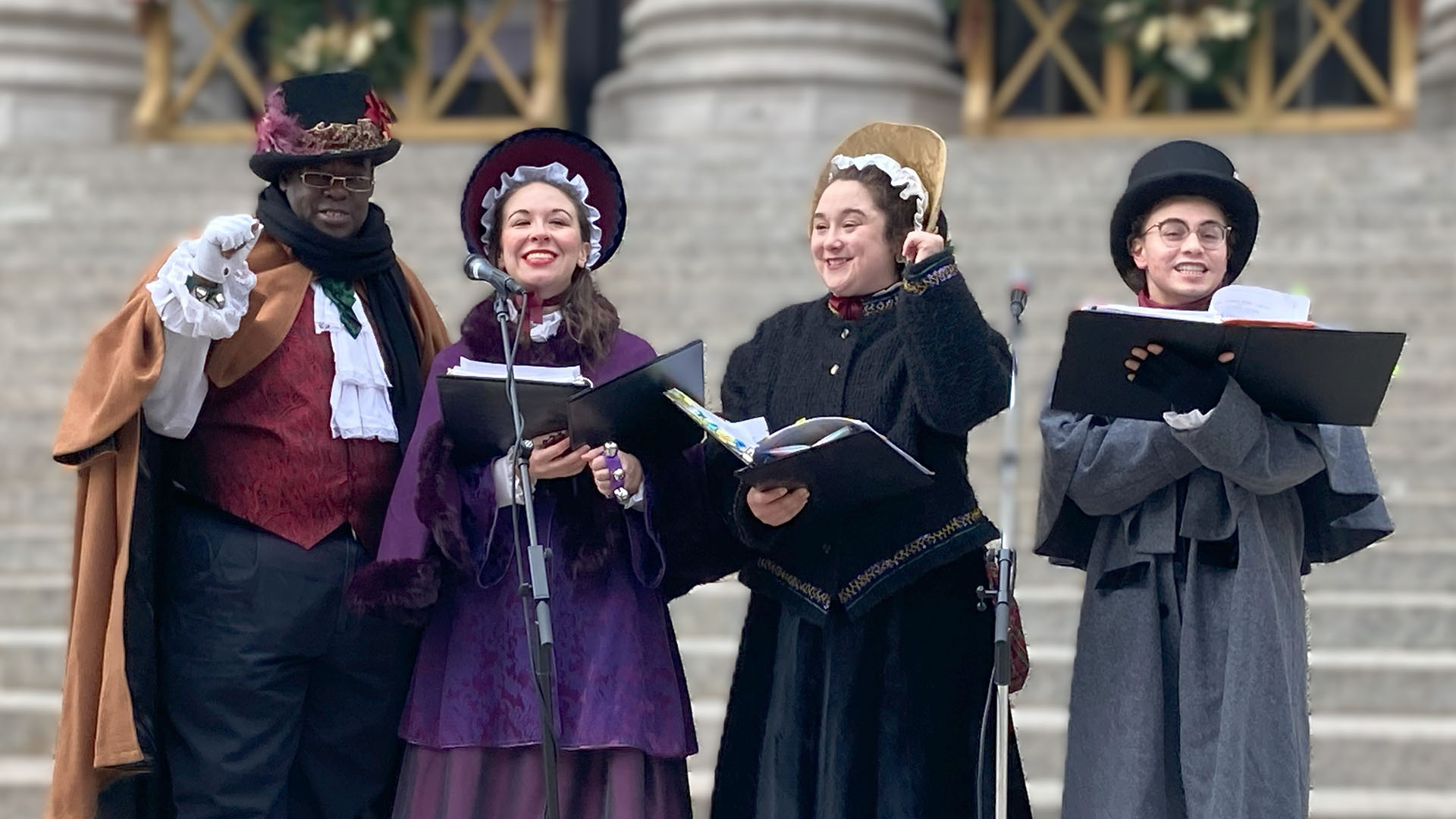 Broadway Carolers